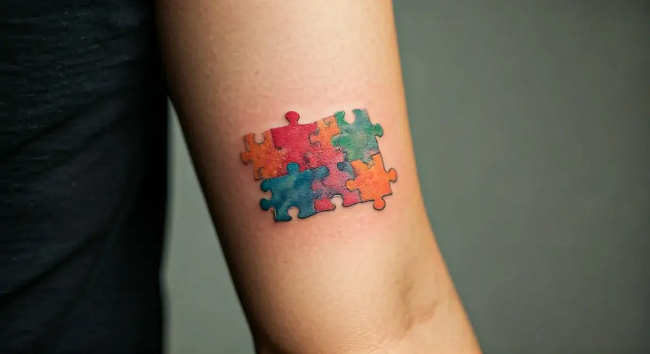 Zdjęcie Tatuaż puzzle co oznacza - odkryj głębokie znaczenie symboliki